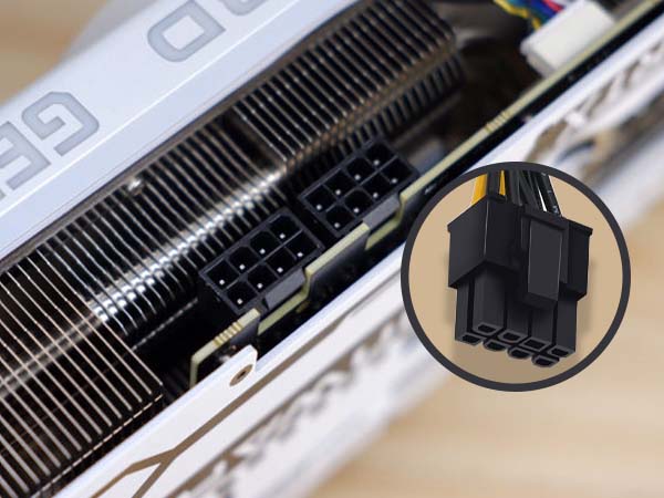 8 Pin PCIe Splitter Cable