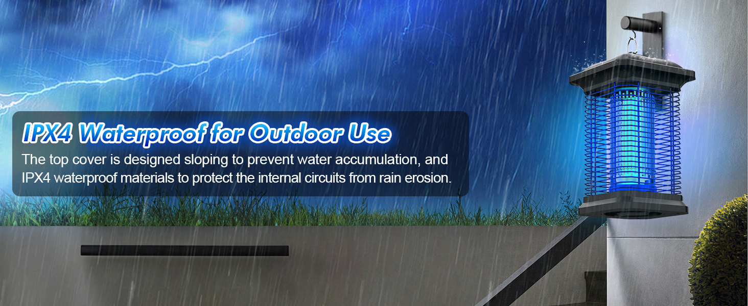 bug zapper waterproof