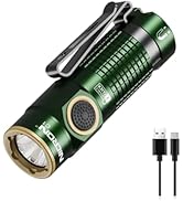 NICRON 1200 Lumens EDC Flashlight with Magnet, Type-C Rechargeable Pocket Light Compact High Lume...
