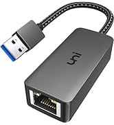 uni USB to Ethernet Adapter, Driver Free USB 3.0 to Gigabit Ethernet LAN Network Adapter, 100/100...