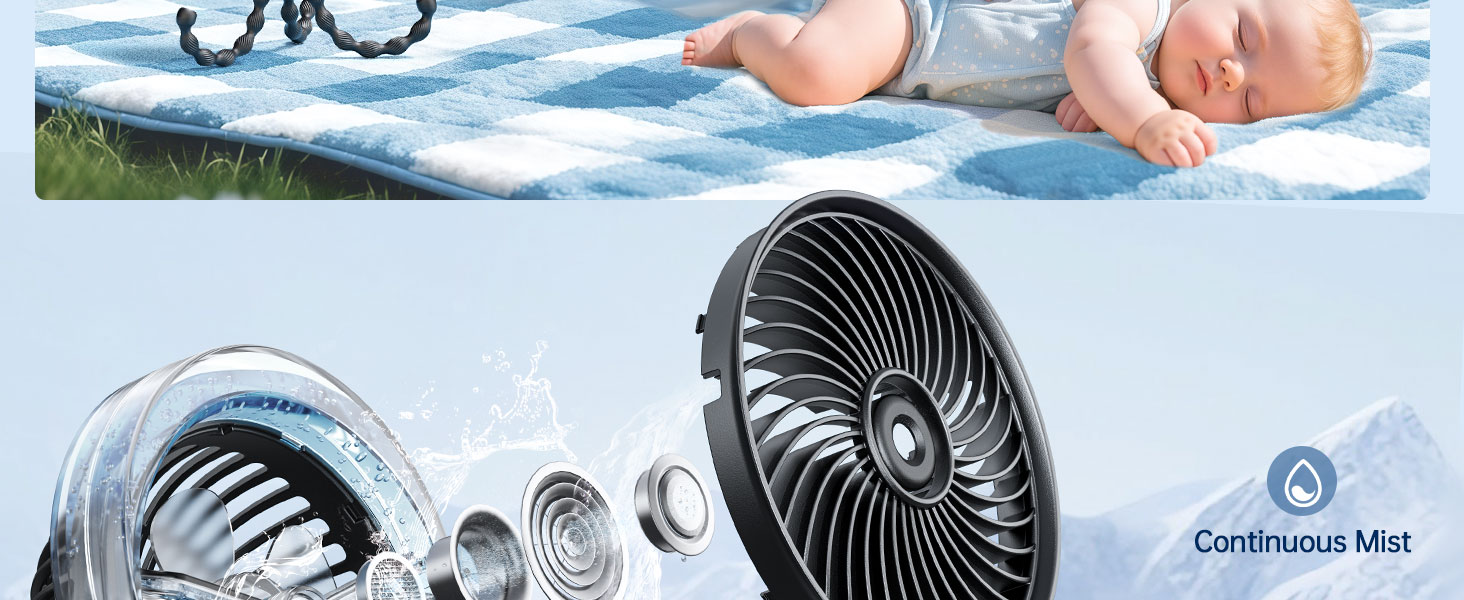 misting fan