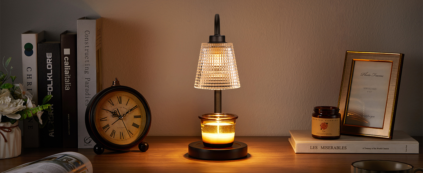 black candle warmer lamp
