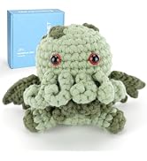 CROCHET BOX Crochet Kit for Beginners Adults - Cthulhu Starters Crochet Kit, Beginners Crocheting...