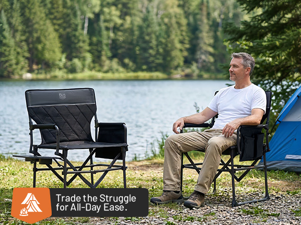 camping chairs for adults, RV accessories, campfire, sturdy