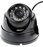 ELP 3.6mm 1080P Dome Camera with IR LED Night Vision HD Webcam Infrared PC Camera with Metal Case...