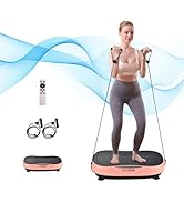 EILISON Bolt Vibration Plate Exercise Machine - Full Body Vibration Plate for Lympathic Drainage ...