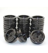 EASYEAH 1 Inch Rubber Grommets for Wiring, 1"(25mm) Drill Hole 7/8"(22mm) ID Automotive Cable Hol...