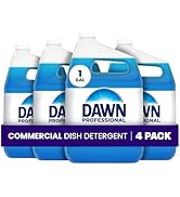 Dawn Professional Pot and Pan Detergent, Regular Scent, 3.8l (Case of 4)