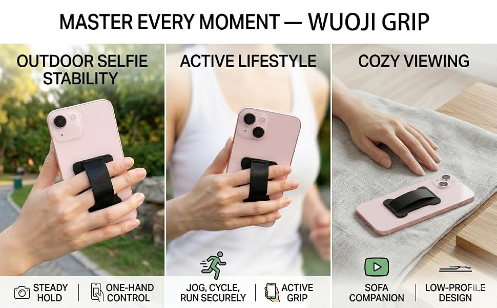 Finger Strap Phone Holder