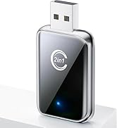 Wireless Carplay Adapter for iPhone, Convert Wired Carplay to Wireless, 2 in 1 Plug and Play Andr...