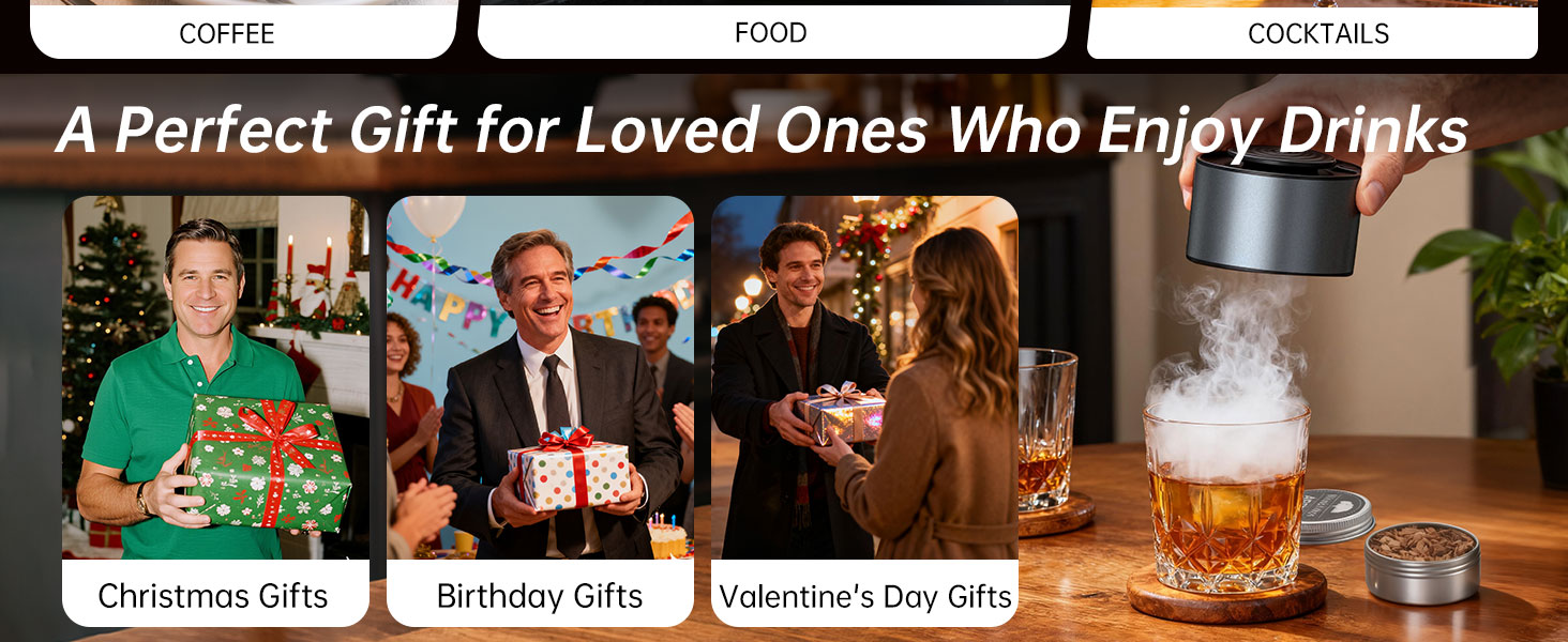 electric whiskey smoker kit