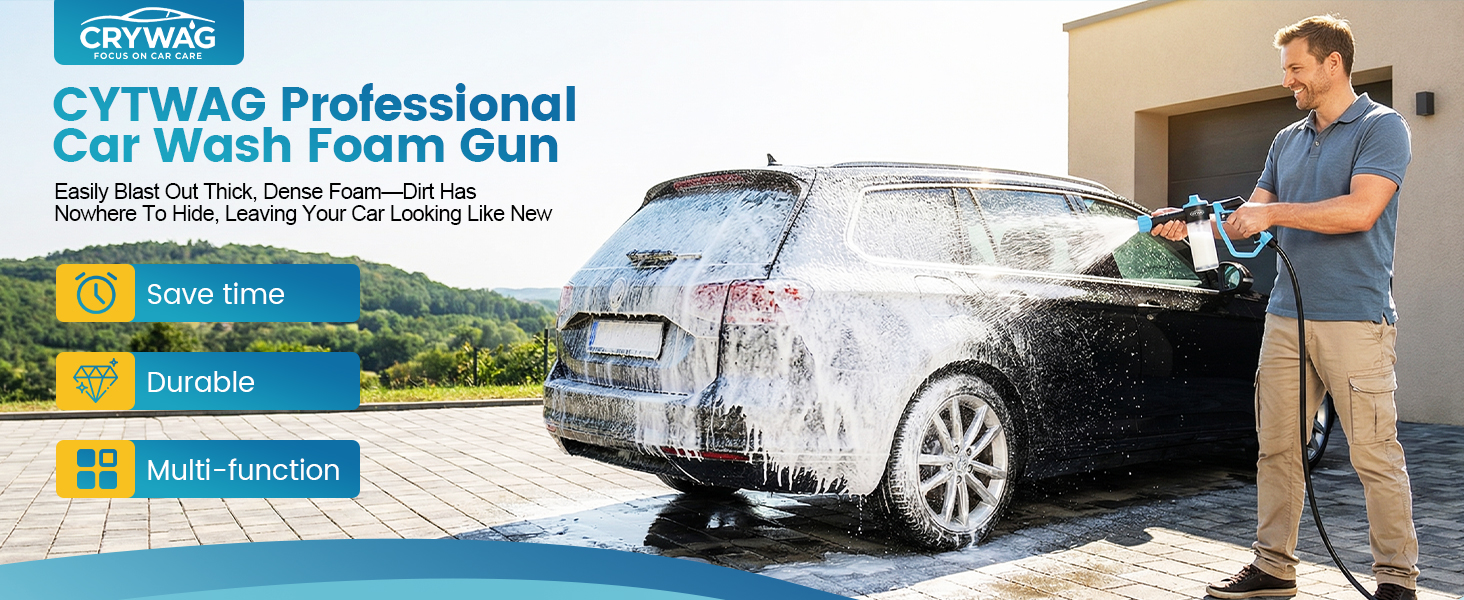 Car Wash Foam Gun