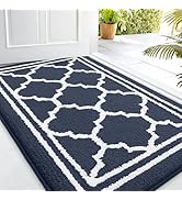Buganda Indoor Door Mat, Dirt-Resistant and Absorbent Doormat, Anti-Slip, Low Profile Floor Mats ...