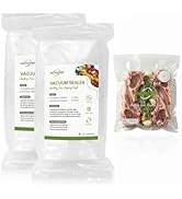 Vachacker 30 Pack Reusable Vacuum Sealer Bags with Valve, 10"x11" BPA Free Replacement Bags for H...