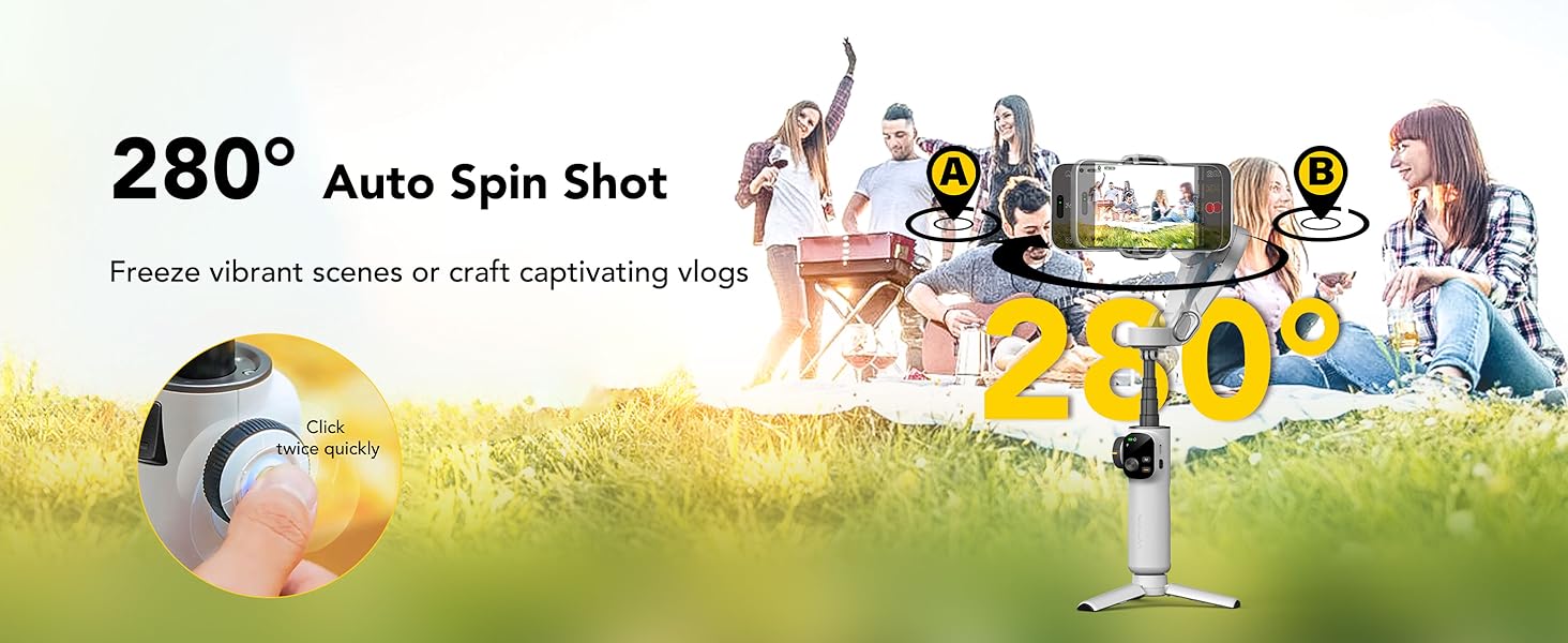 280° Auto Spin Shot