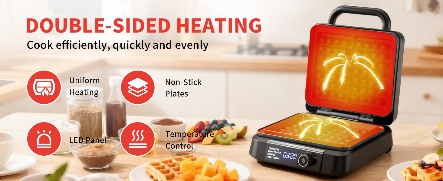 DOUBLE-SIDED HEATING