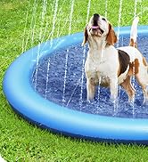 This swimming pad &amp;amp; kids pool is a water toy for 2-4 year olds and a garden toys for kids ages 4-8.