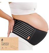 Baby Uma Pregnancy Belly Band - Breathable &amp; Lightweight Belly Bands for Pregnant Women, Maternit...