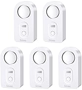 Govee Water Leak Detectors 5 Pack, 100dB Adjustable Audio Alarm Sensor, Sensitive Leak and Drip A...