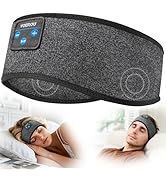 Voerou Sleep Headphones Wireless Bluetooth Headband, Sweat Resistant Sports Headband with Ultra-t...