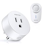 Remote Control Outlet, Electop Wireless Outlet Power Switch, No Wire Long Range Electrical Switch...