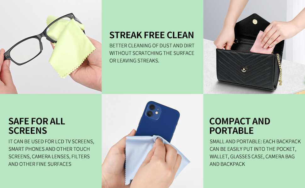 cleaning cloth glasses