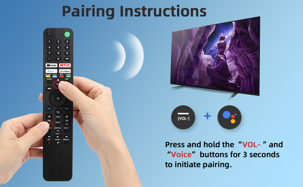 sony remote control for smart tv