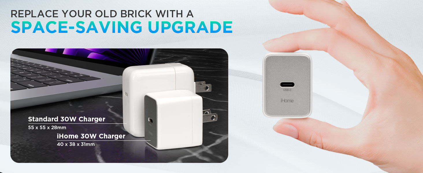 Replace your old brick with a space-saving upgrade.