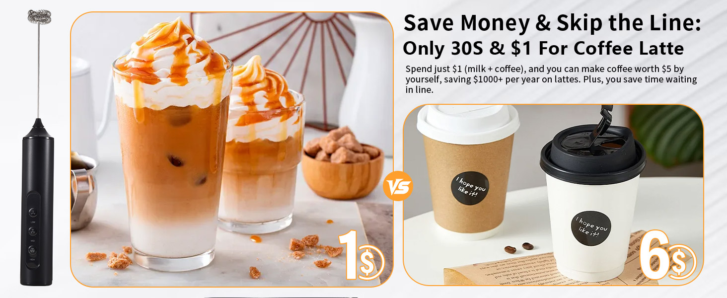 milk frother handheld