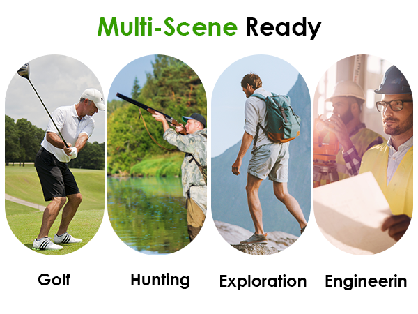 Multi-Scene Ready Golf Hunting Exploration Engineerin