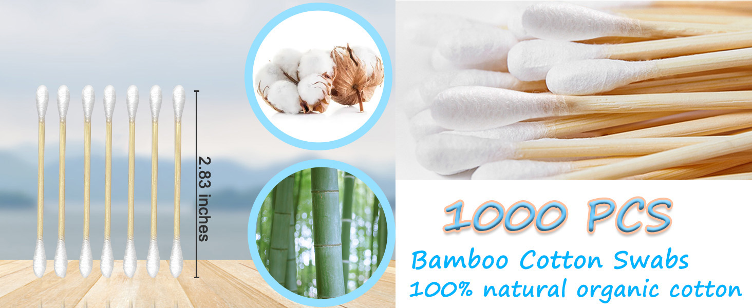 bamboo cotton swabs 