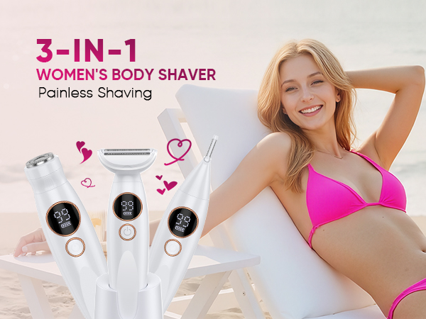 3-in-1 Women&amp;#39;s Body Shaver