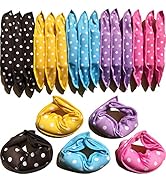 Aimin Hair Soft Overnight Hair Rollers No Heat Sleep In Hair Curlers For Thick Hair Large Cloth P...