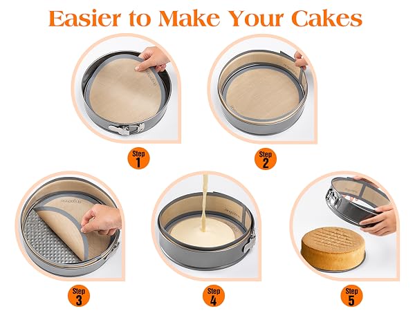 Silicone Mats for cake Pan