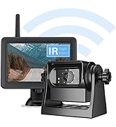 EWAY Wireless WiFi Magnetic Hitch Backup Camera 1080P HD Rechargeable Battery Powered No Wiring R...