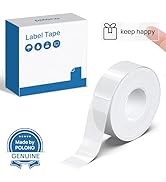 POLONO Genuine P31S Label Maker Tape, Adapted Label Print Paper, 15x40mm(0.59"x1.57"), Self-Adhes...