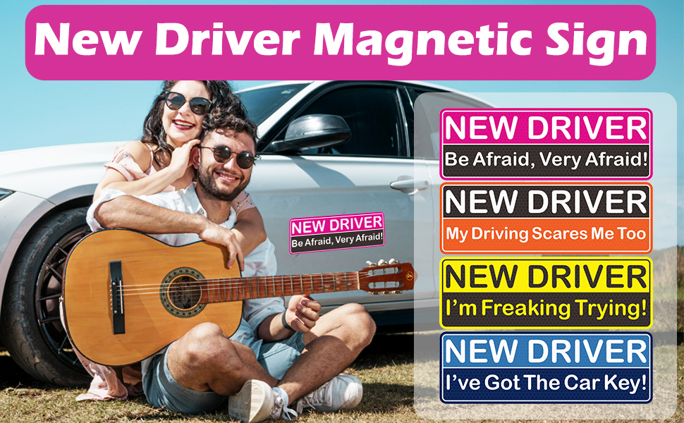 Student Driver Car Magnet