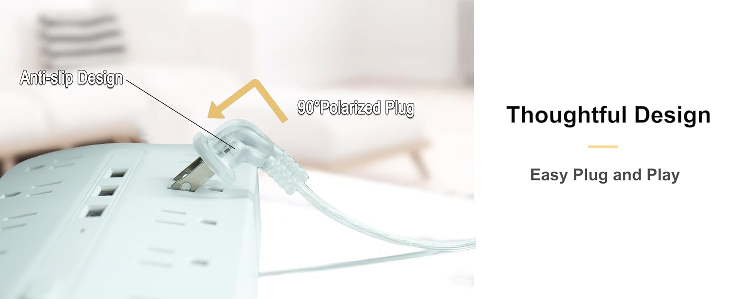 flat extension cord