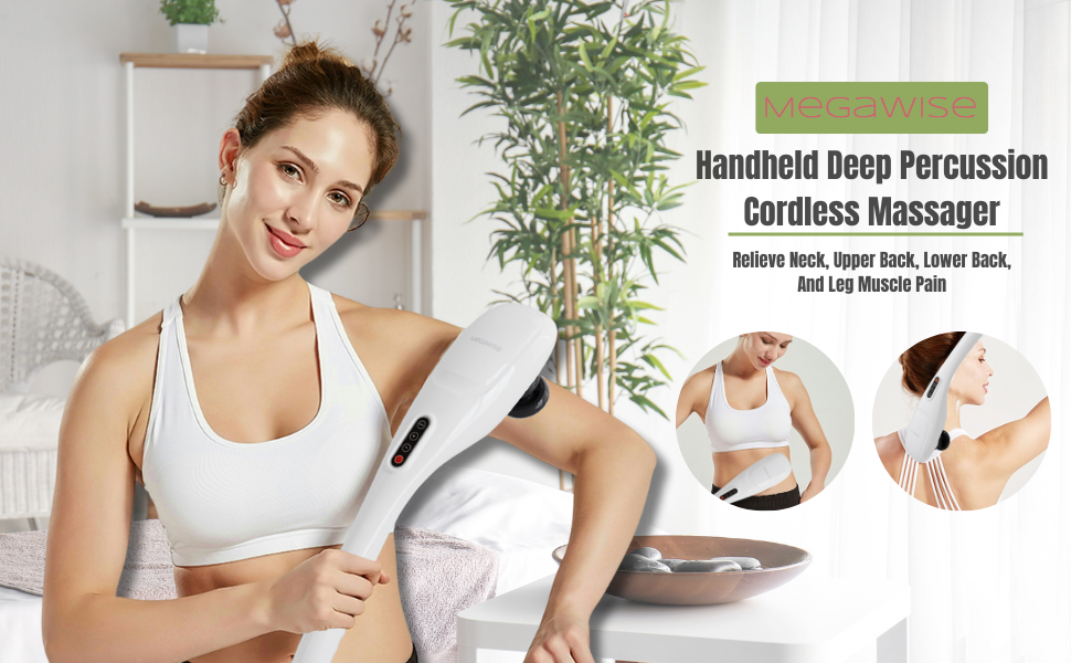 Handheld Deep Percussion Cordless Massager