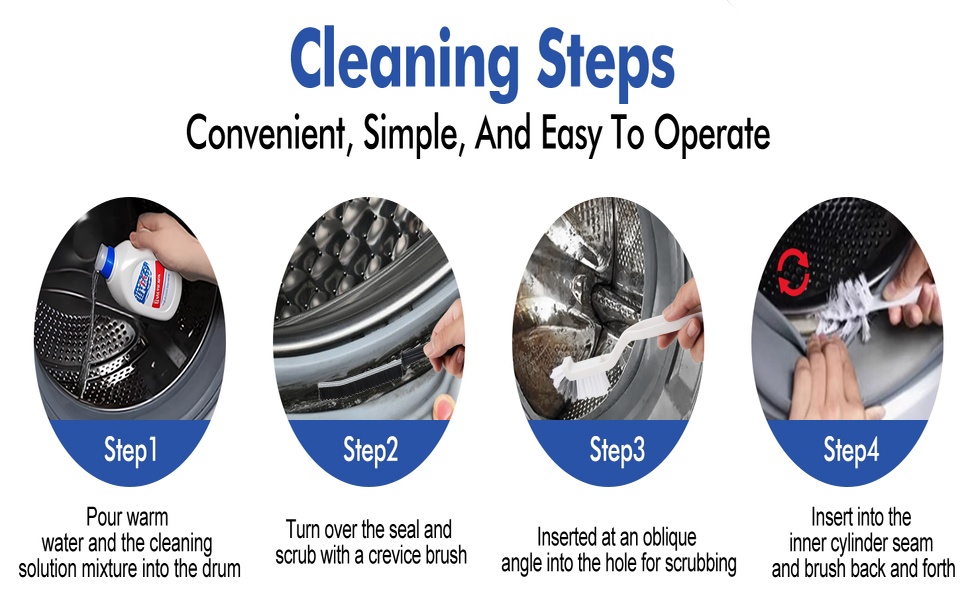 Clean Your Washer in 4 Simple Steps