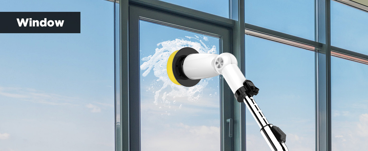 electric spin scrubber brush power brush floor scrubber