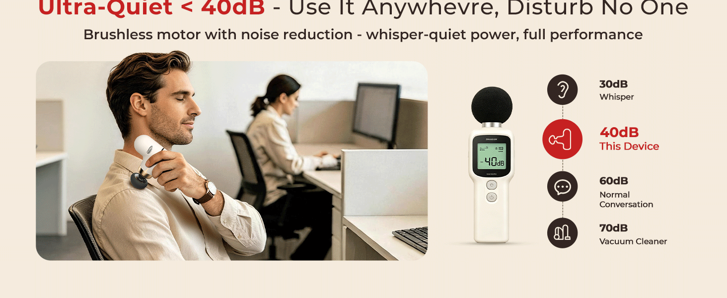 quiet mini massage gun