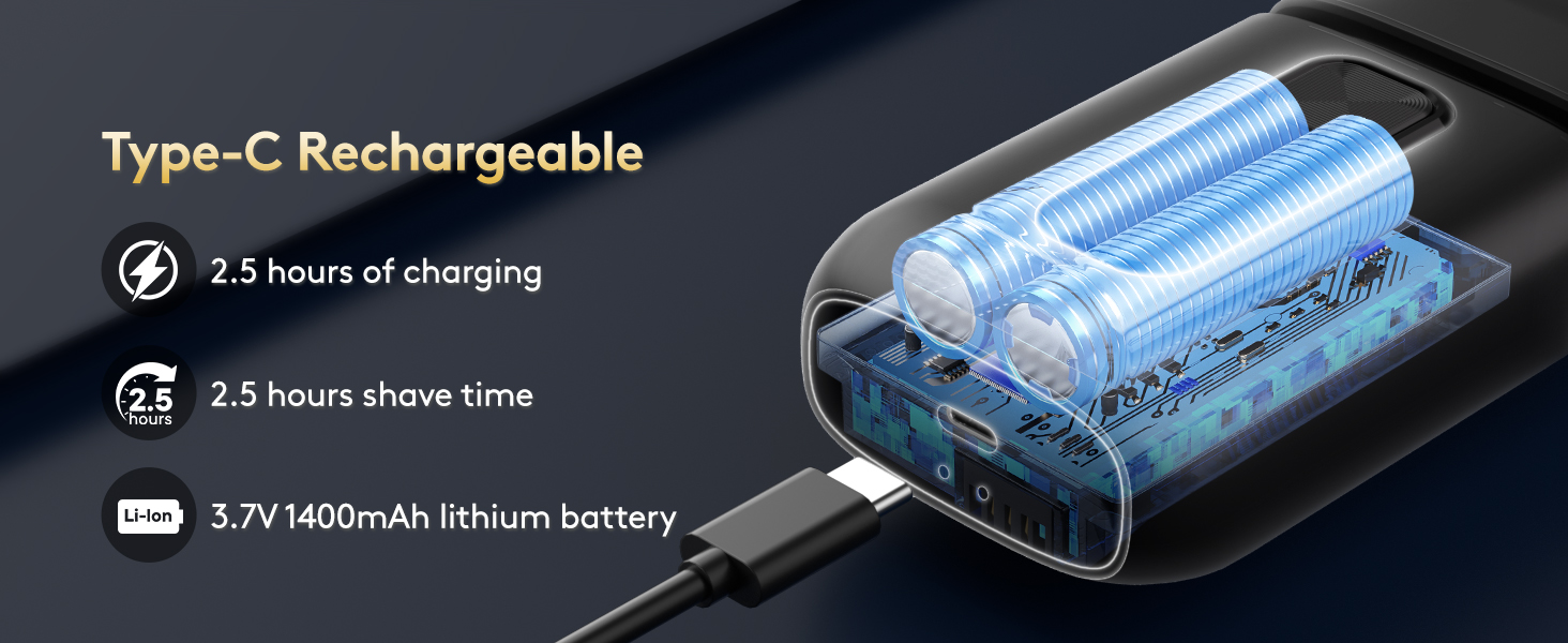 usb c electric shaver