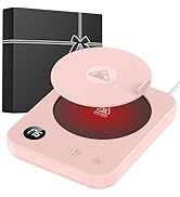 Mug Warmer, Coffee Mug Warmer with 3 Temp Options, Coffee Warmer for Desk Auto Shut Off, Coffee W...