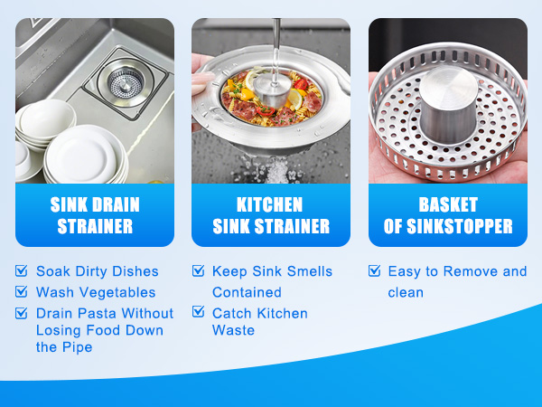 Kitchen Sink Drain Strainer