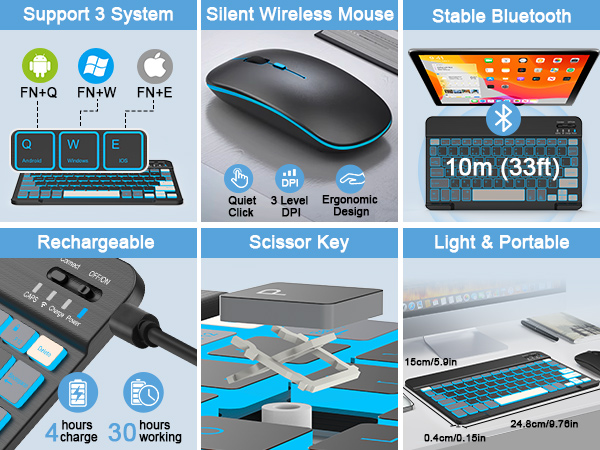wireless keyboard and mouse