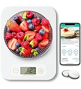 Smart Food Scale - Food Scales Digital Weight Grams and Oz with Nutritional Calculator, Marco Sca...