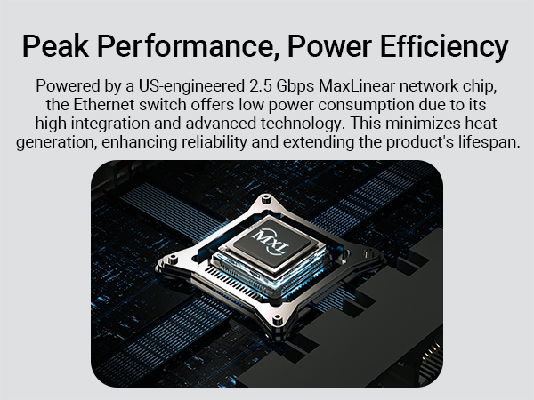 US-Engineered MaxLinear Chip with High-Integration Design Ensures Lower Power Consumption
