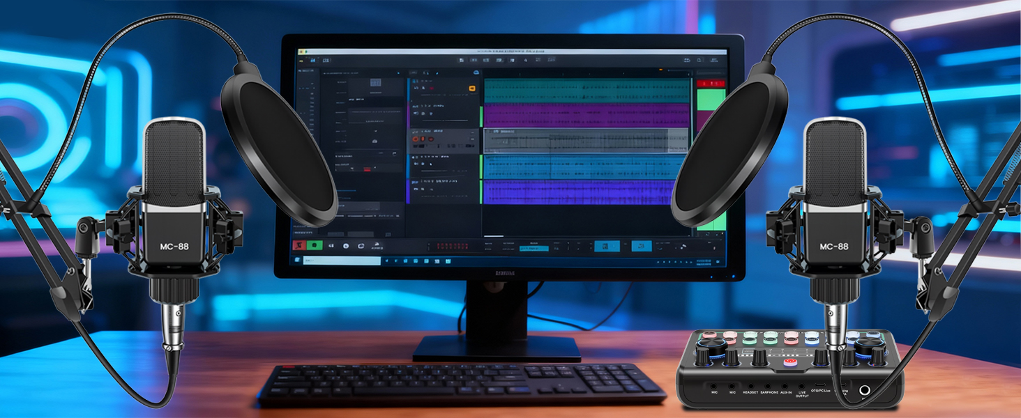 Podcast Microphone Bundle