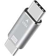 Duttek USB C Male to Male Adapter, 40Gpbs Type C Male to Type C Male Full Featured Adapter Suppor...